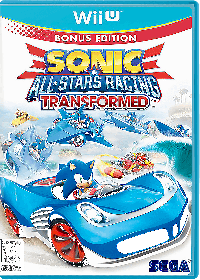Sonic & All-Stars Racing Transformed PAL Wii U PAL box art